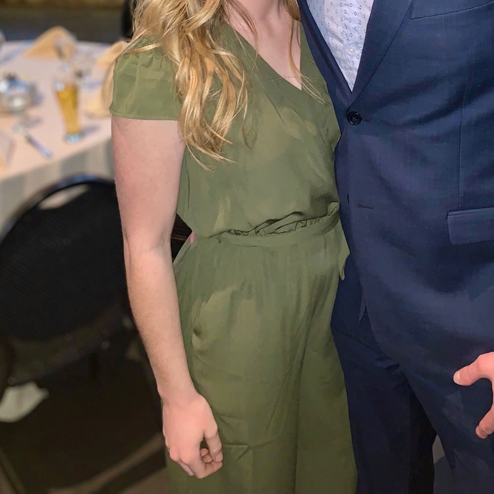 Army Green Jumpsuit